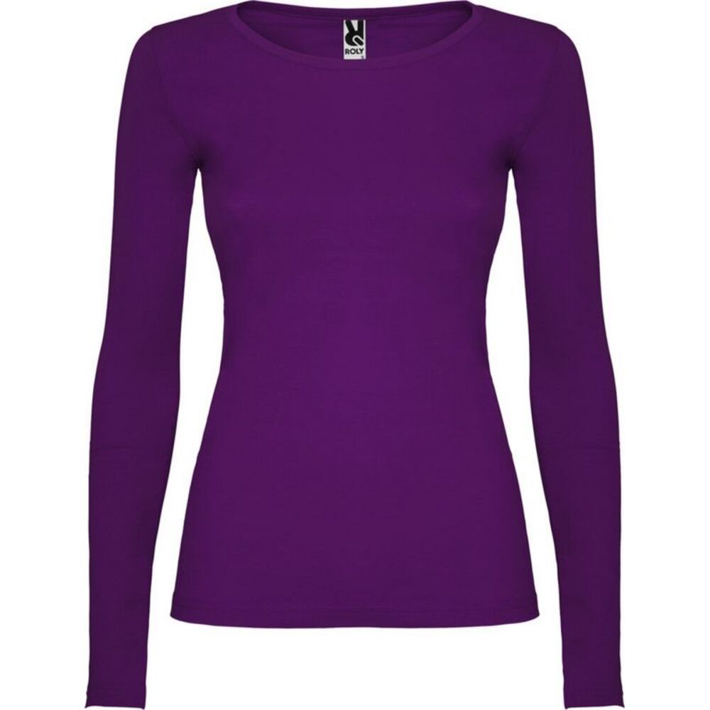 Roly Womens/Ladies Extreme Long-Sleeved T-Shirt / Purple